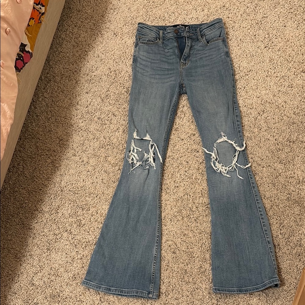 Hollister High Rise Flare Jean